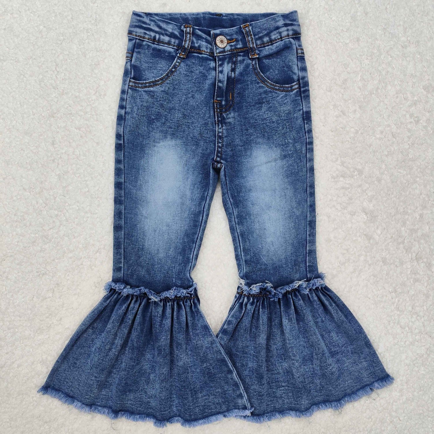 P0676 blue jeans girl pants 202501 RTS