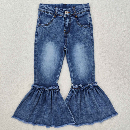 P0676 blue jeans girl pants 202501 RTS RTS Free shipping order $100+