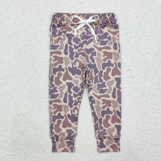 P0683 Camo girl jogger long pants  RTS Free shipping order $100+