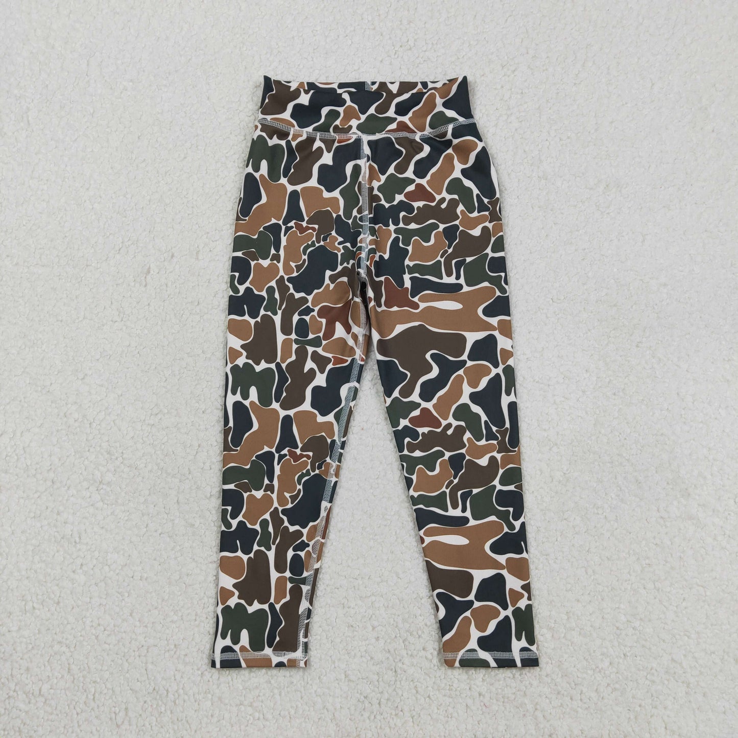 P0690 kids yoga camo girl long pants 202603 RTS