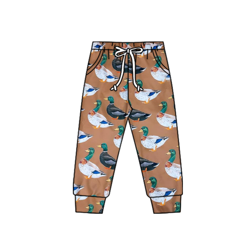 P0701 preorder duck kids Jogger long pants 202410