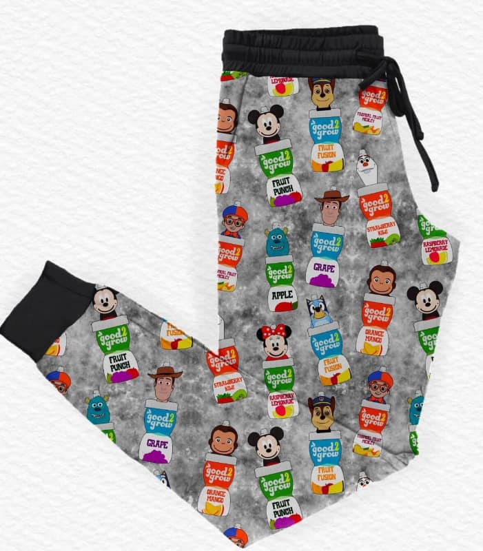 P0748 preorder cartoon mouse bluey kids Jogger long pants 202410