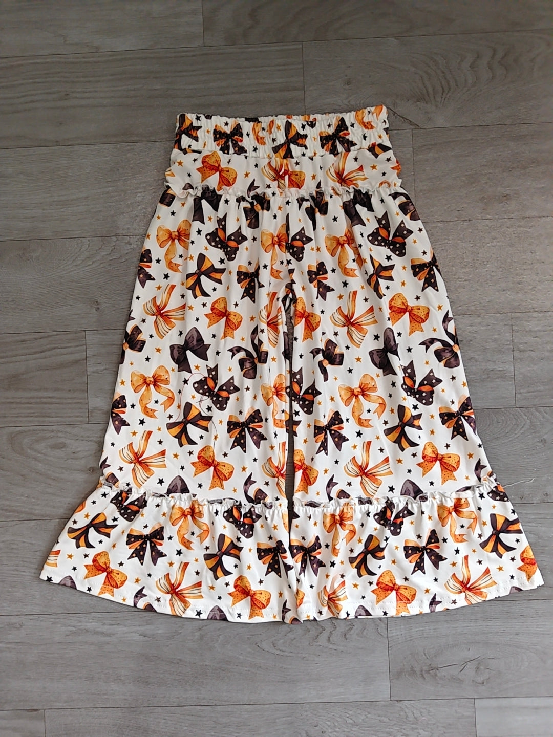 Preorder P1068 Camo Print Girls Wide Leg Pants girl outfit 202608