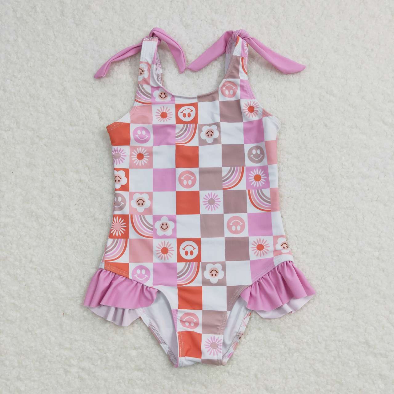 S0150 girls swimwear swim suit 20231016 RTS FLOWERS