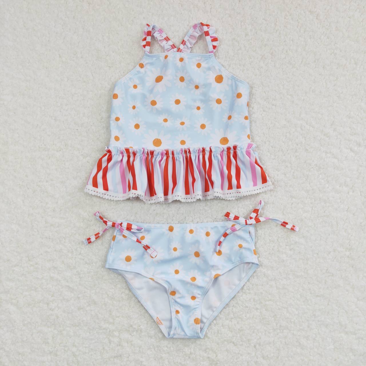 S0157 girls swimwear flowers swim suit 20231017 RTS FLOWERS