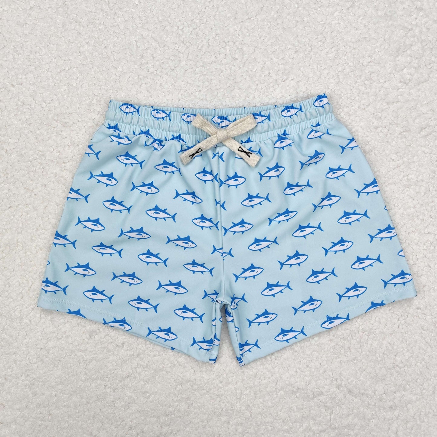 S0171 Fish boy swimming trunks shorts RTS Free shipping order $100+