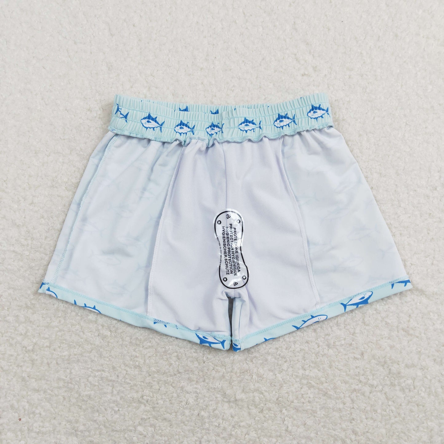 S0171 Fish boy swimming trunks shorts RTS Free shipping order $100+