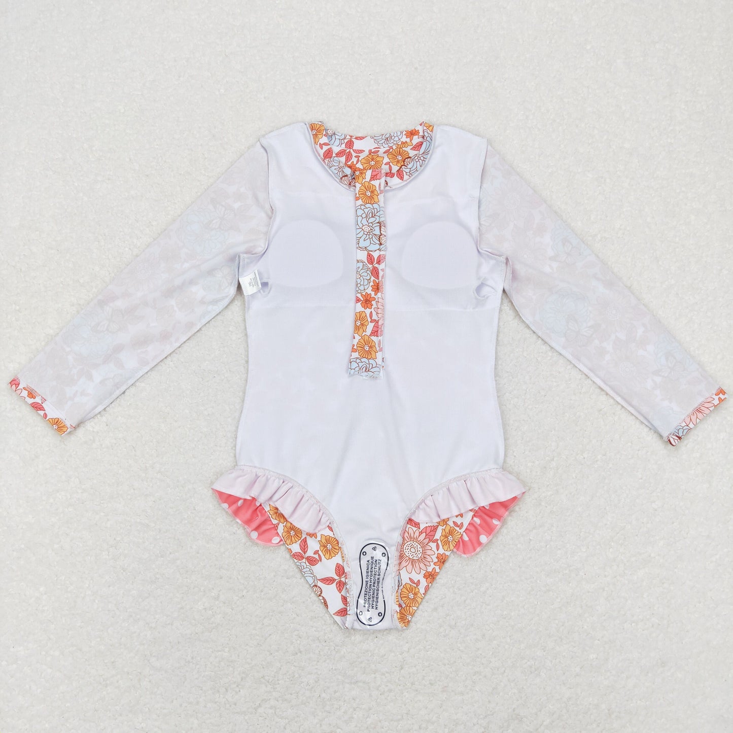 S0184 swimwear butterfly girl flowers swimsuit 202401RTS