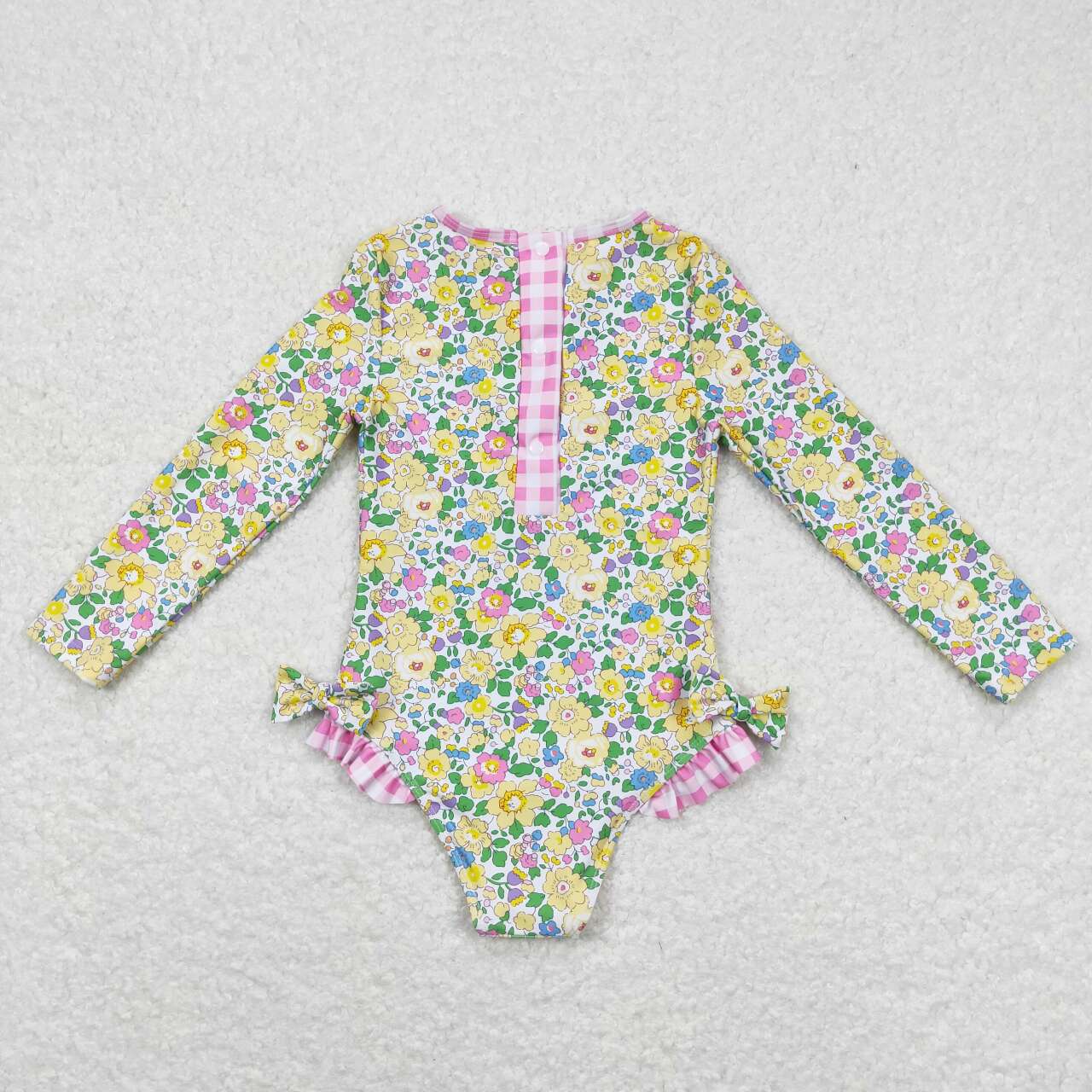 S0191 flower girl swim suit swimwear 202403 RTS