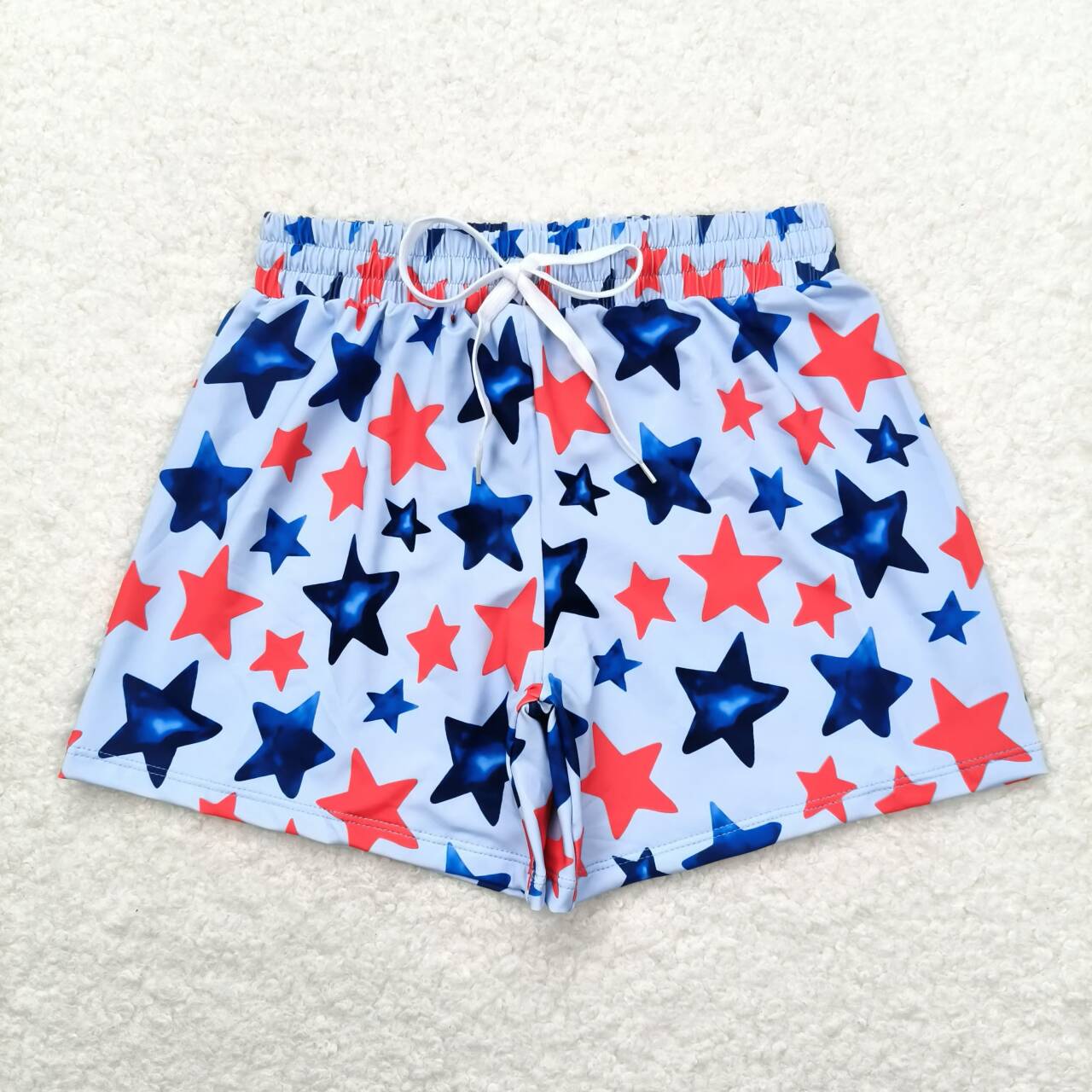 S0231 Western 4th july boy swimming trunks 202404 RTS