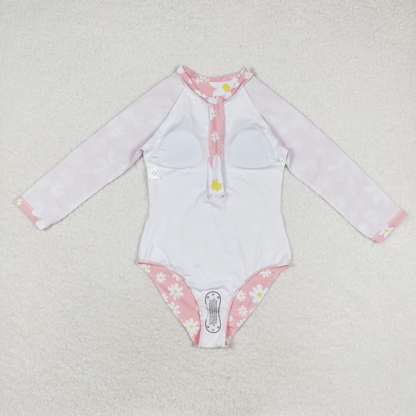 S0244 flower girl swimming suit 202405 RTS