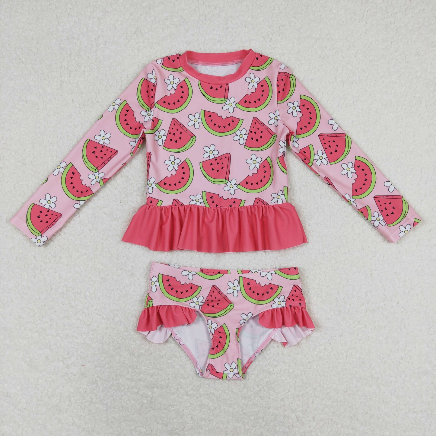 S0264 watermelon girl swimming suit 202404 rts