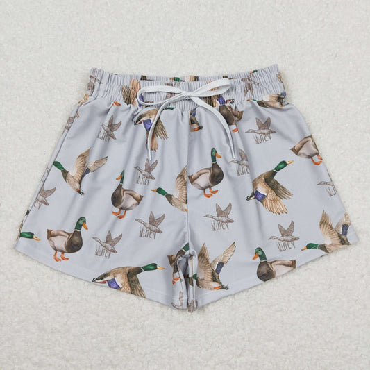 S0268 Western duck boy swimming trunks  RTS Free shipping order $100+