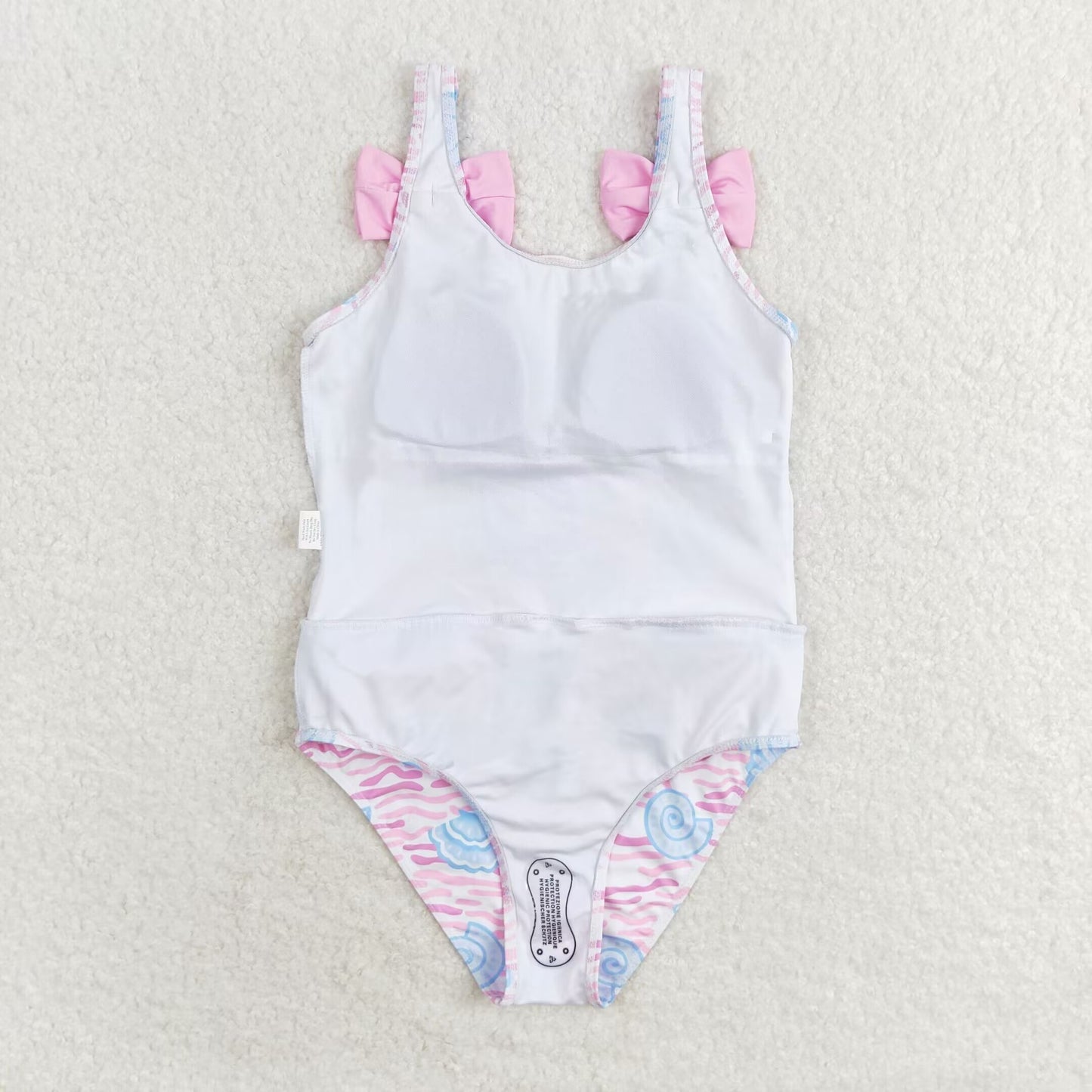 S0274 shells girl swimming suit 202407 RTS