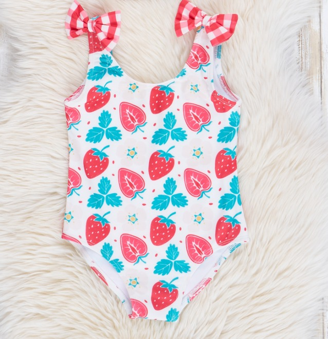 S0317 flower girl swimwear 202402 preorder