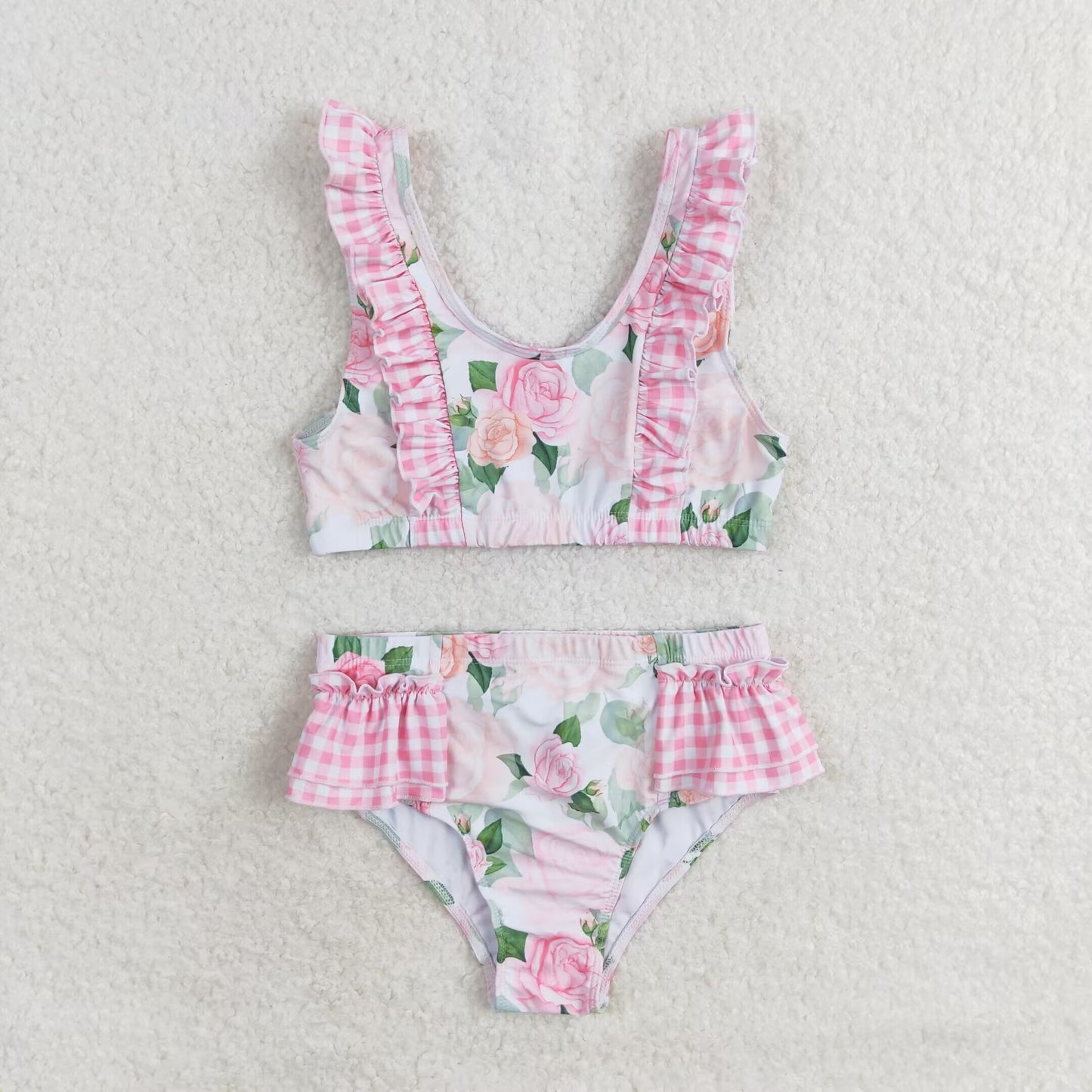 S0318 flower girl swimwear 202407 RTS