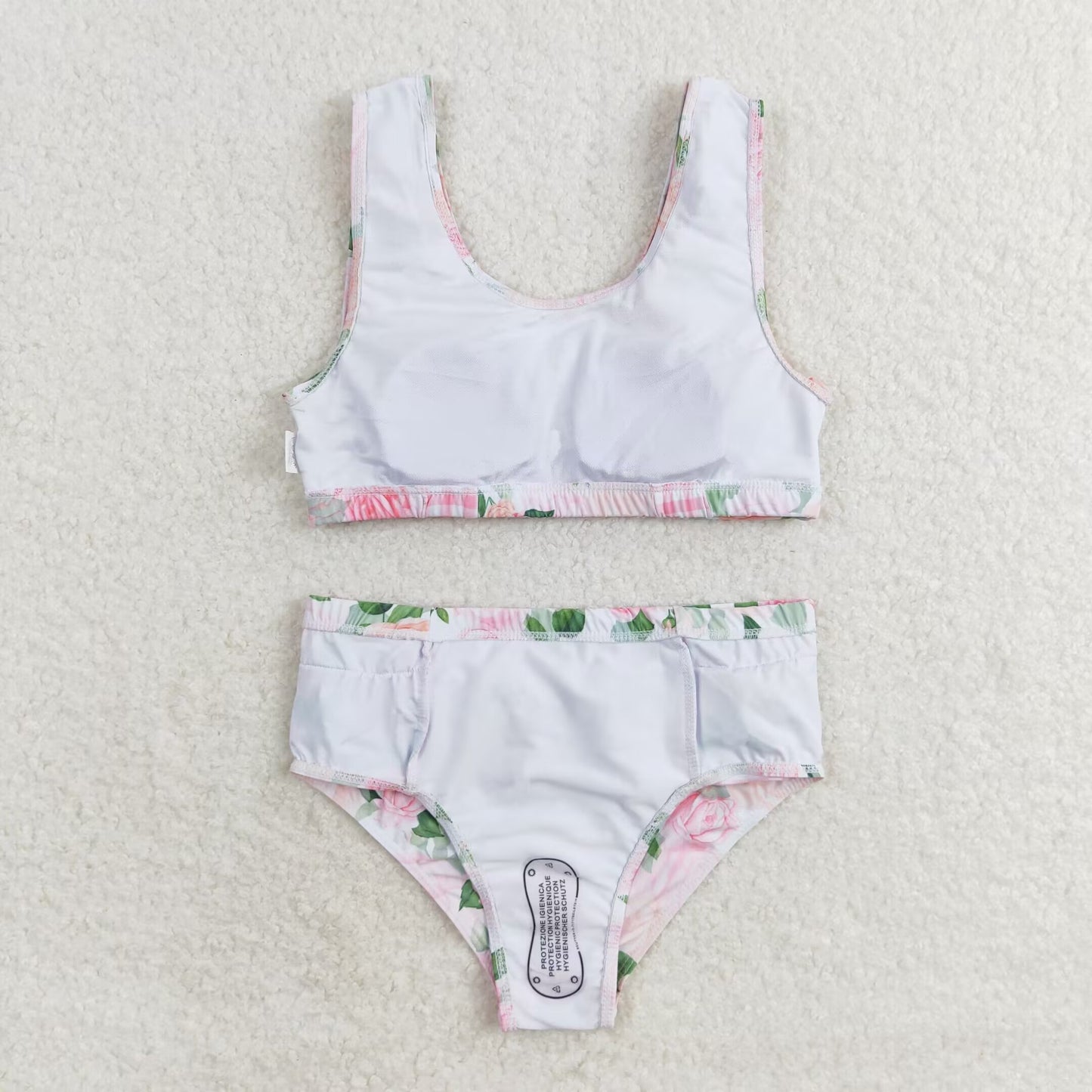S0318 flower girl swimwear 202407 RTS