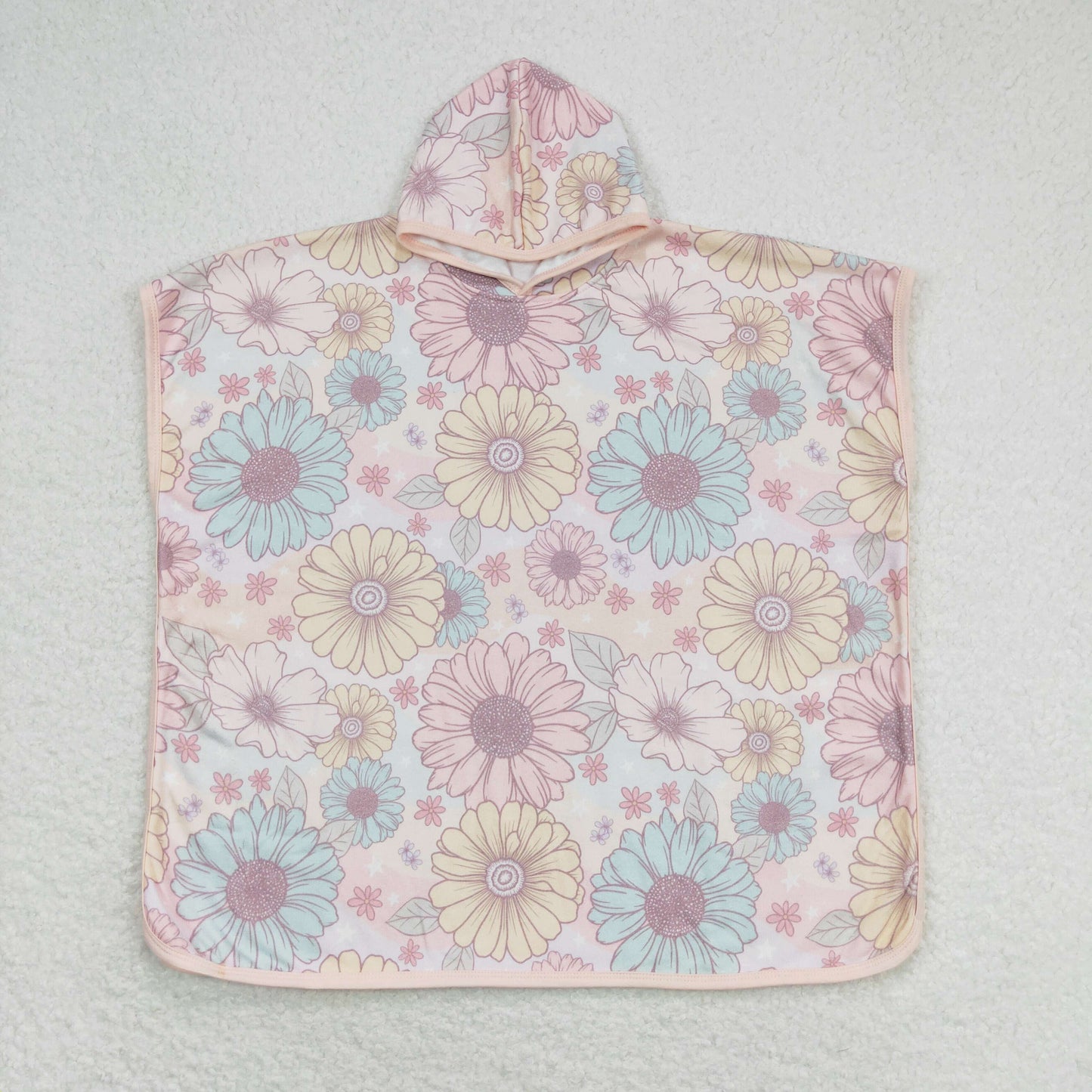 S0327 swimwear flower bathrobe 202405 RTS