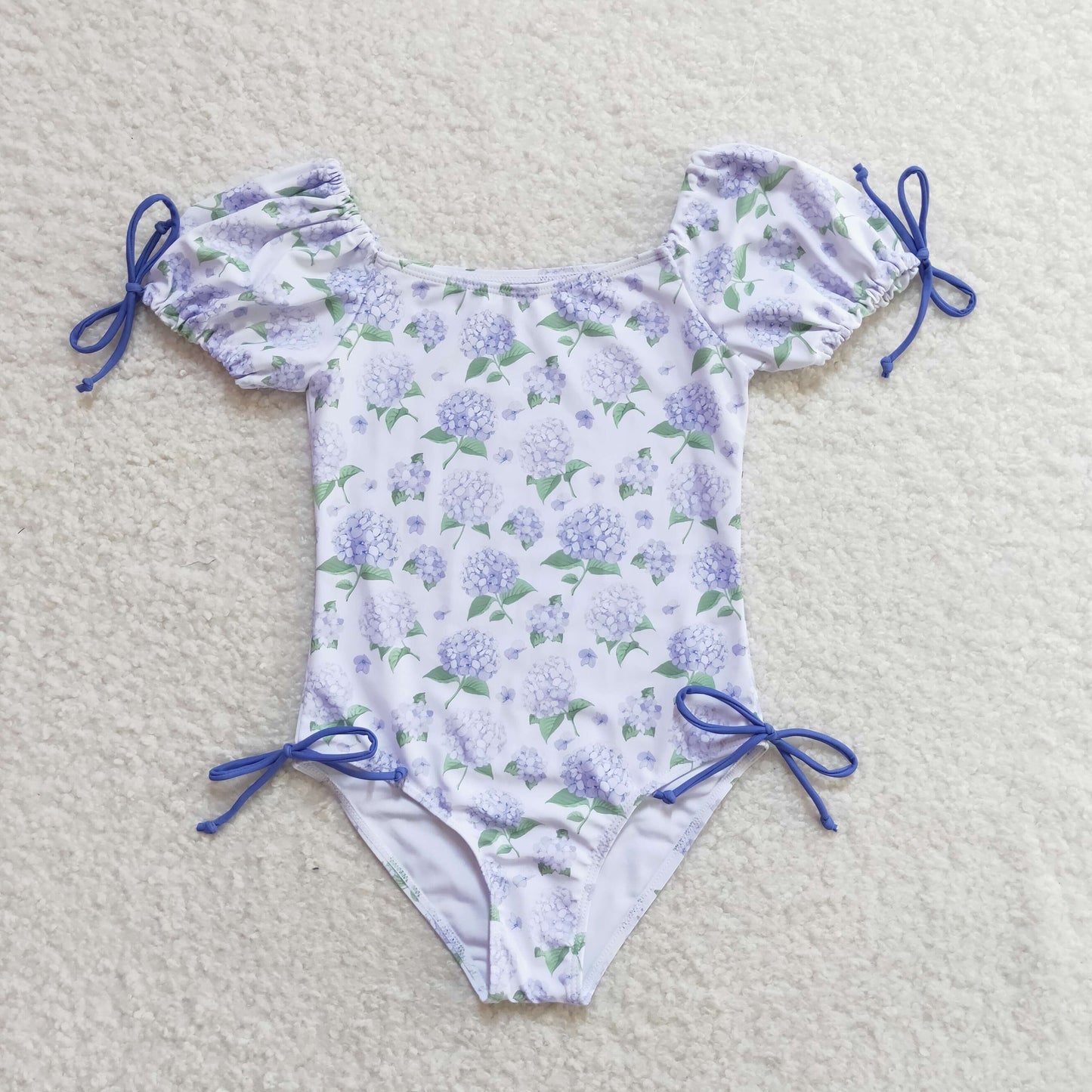 S0329 girl hydrangea swimwear 202404 RTS