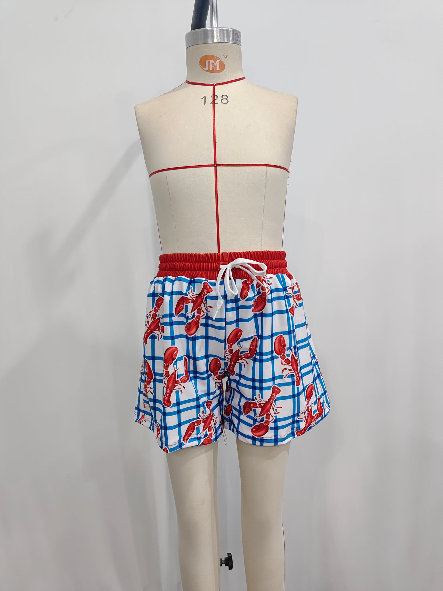 S0364 boy cray fish swimming trunks shorts 202405 RTS