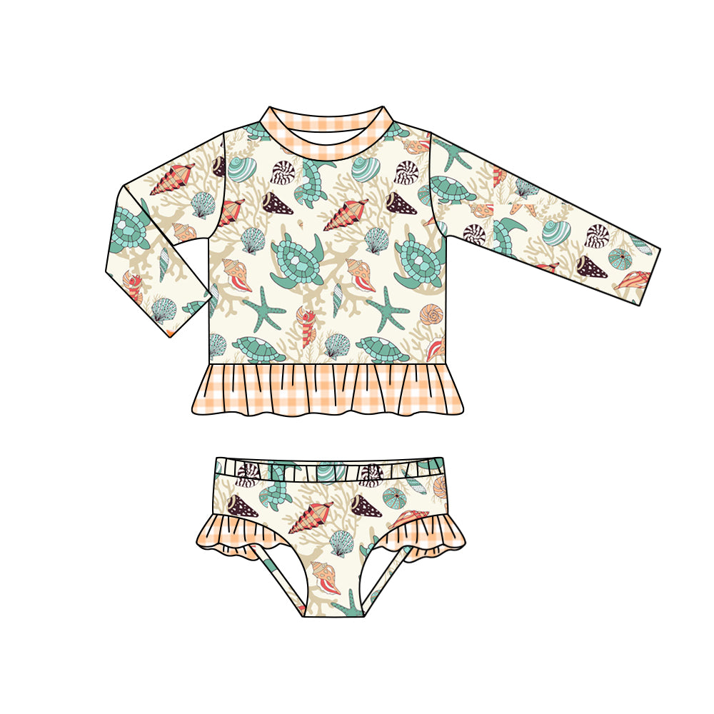 S0366 cray fish girl swimwear 202403 preorder