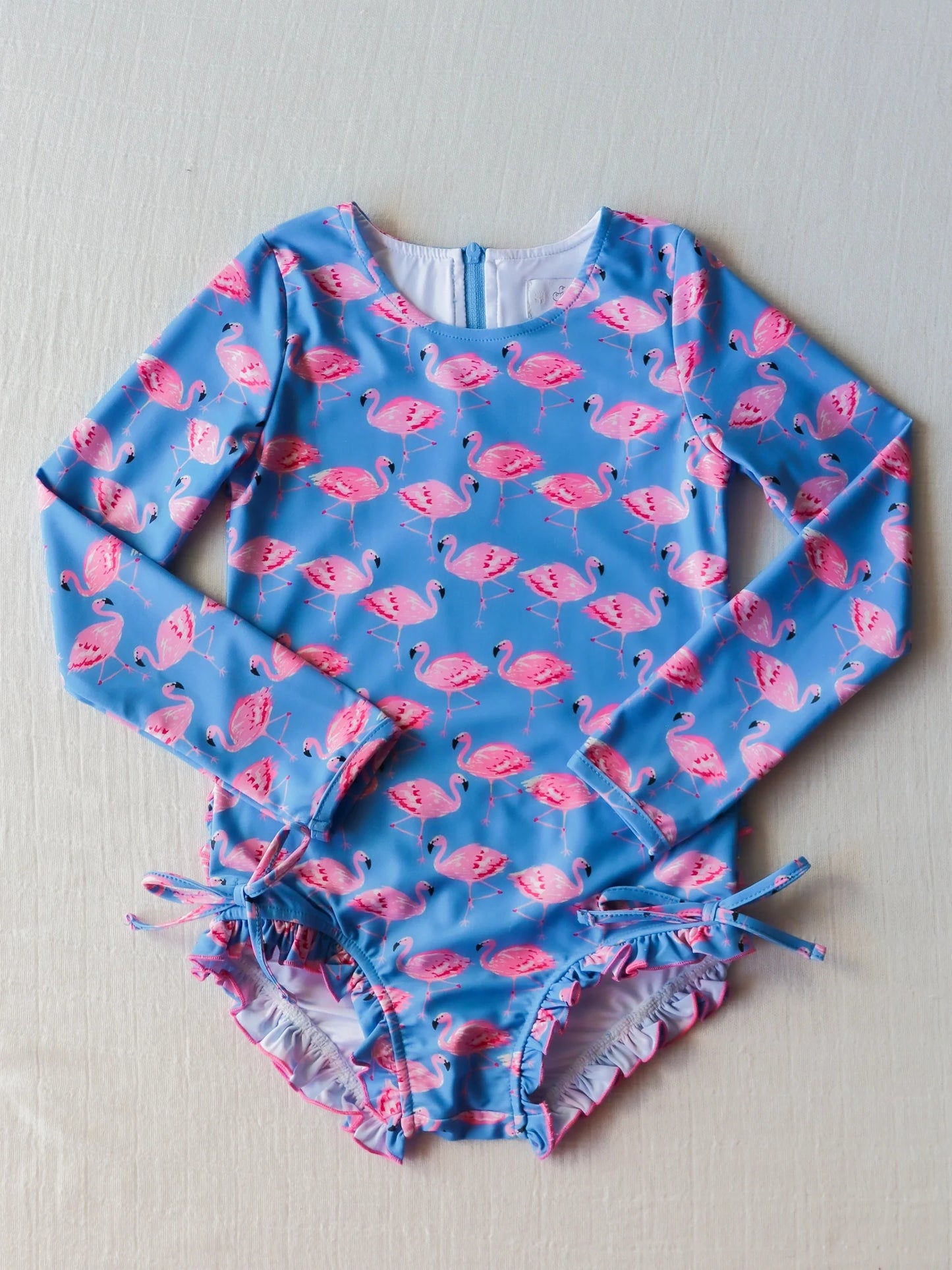 S0375 flamingo girl swimwear 202403 preorder