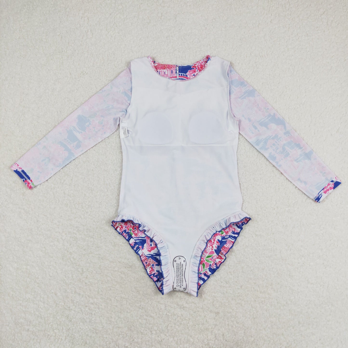 S0376 flower girl swimwear 202405 RTS