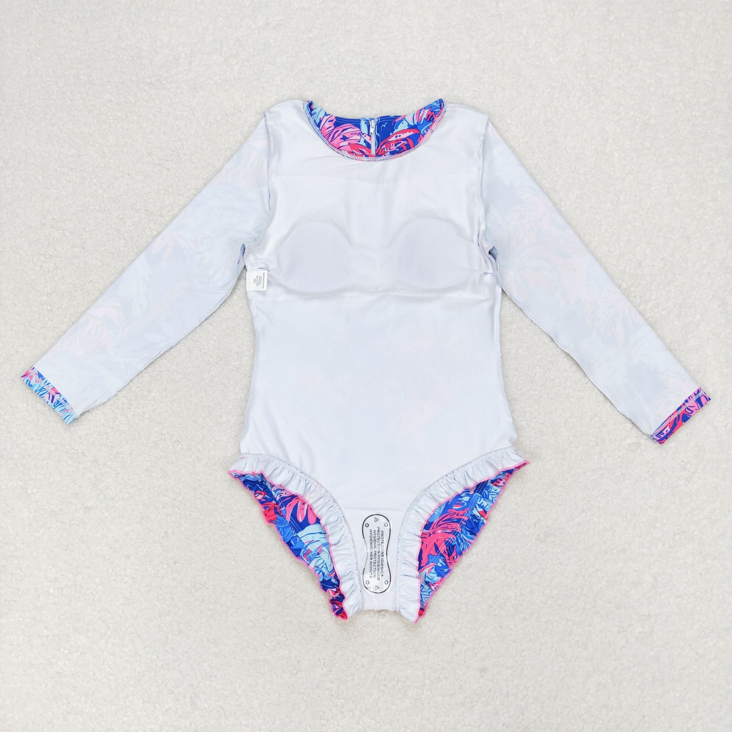 S0377 flower girl swimwear 202404 RTS