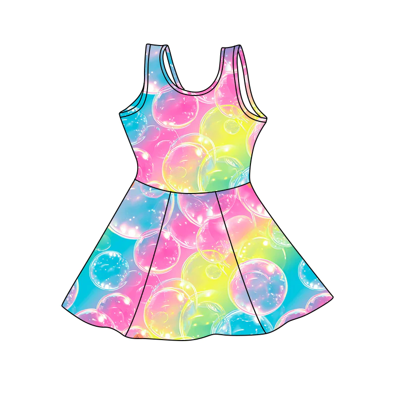 S0409 girl swimwear flower 202403 preorder