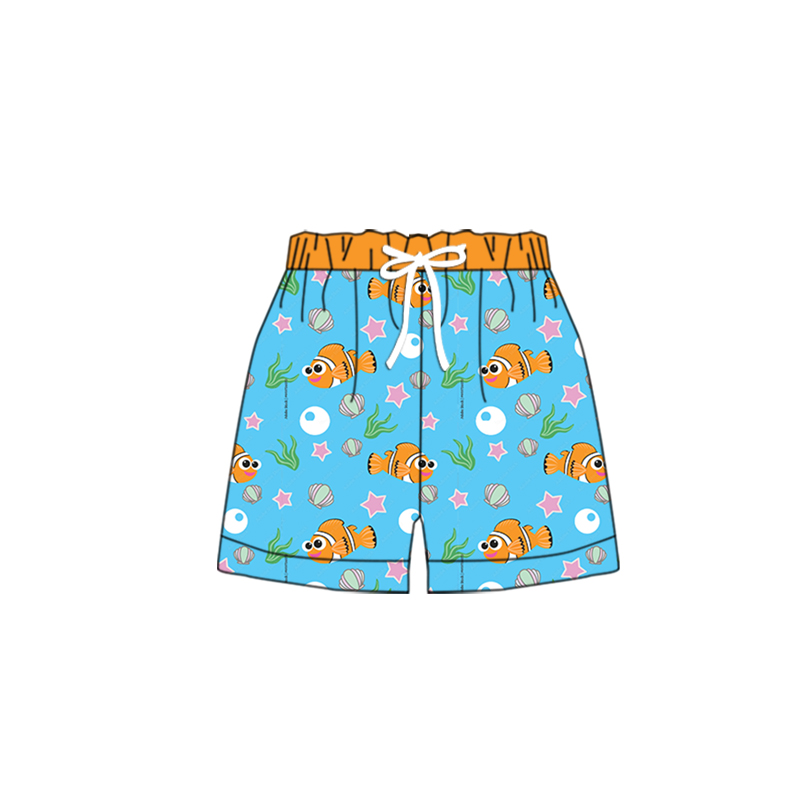 S0417 boy western swimming trunks shorts preorder 202403