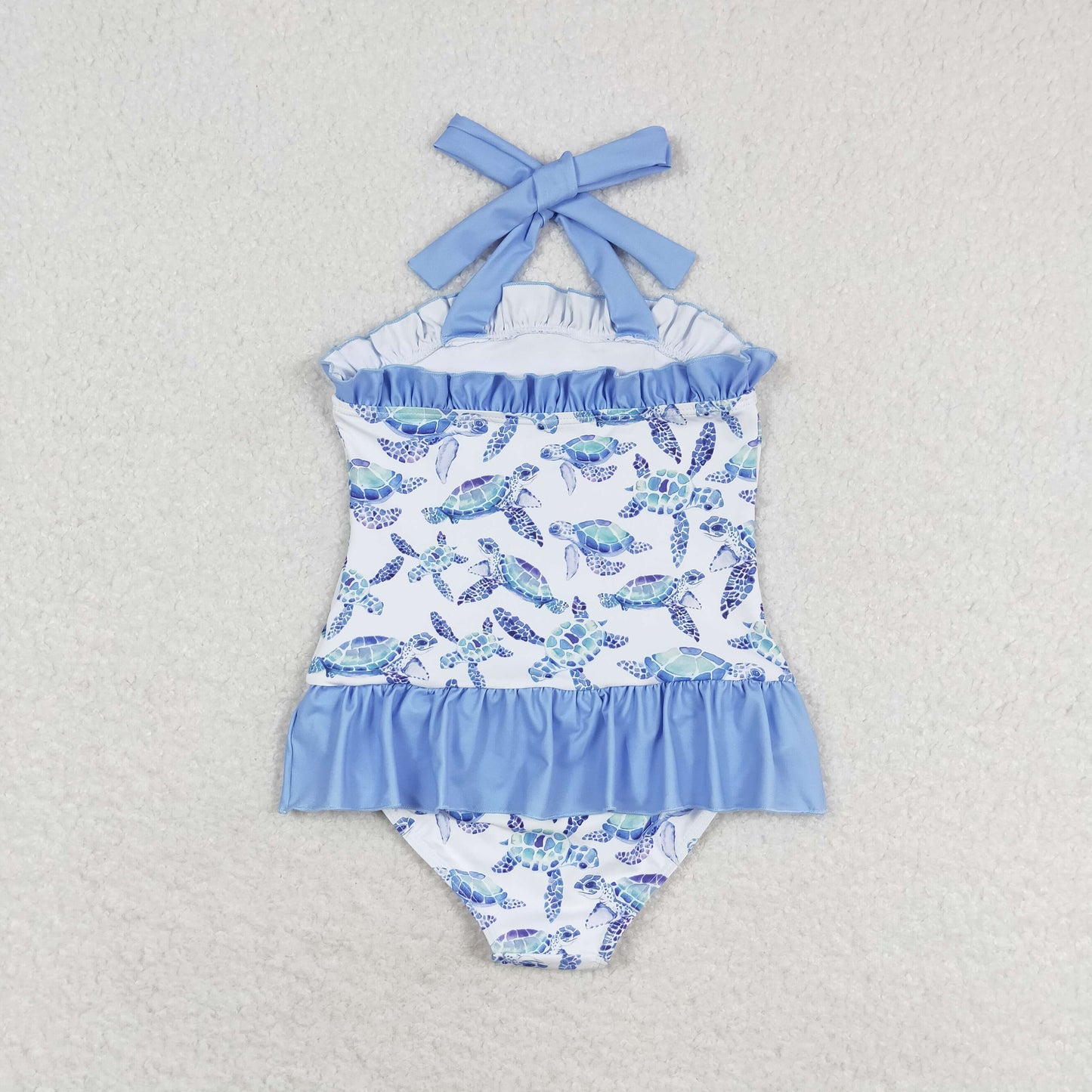 S0430 girl swimwear turtle 202405 rts