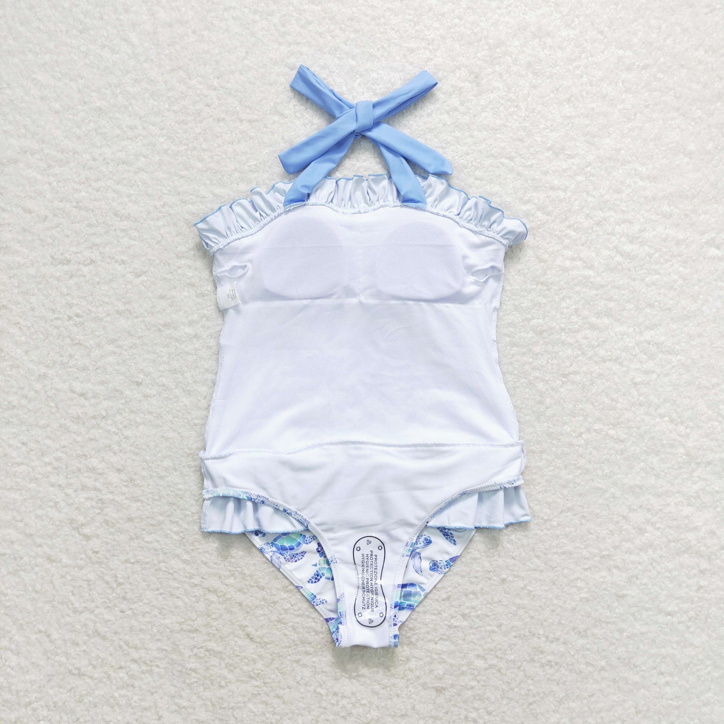 S0430 girl swimwear turtle 202405 rts