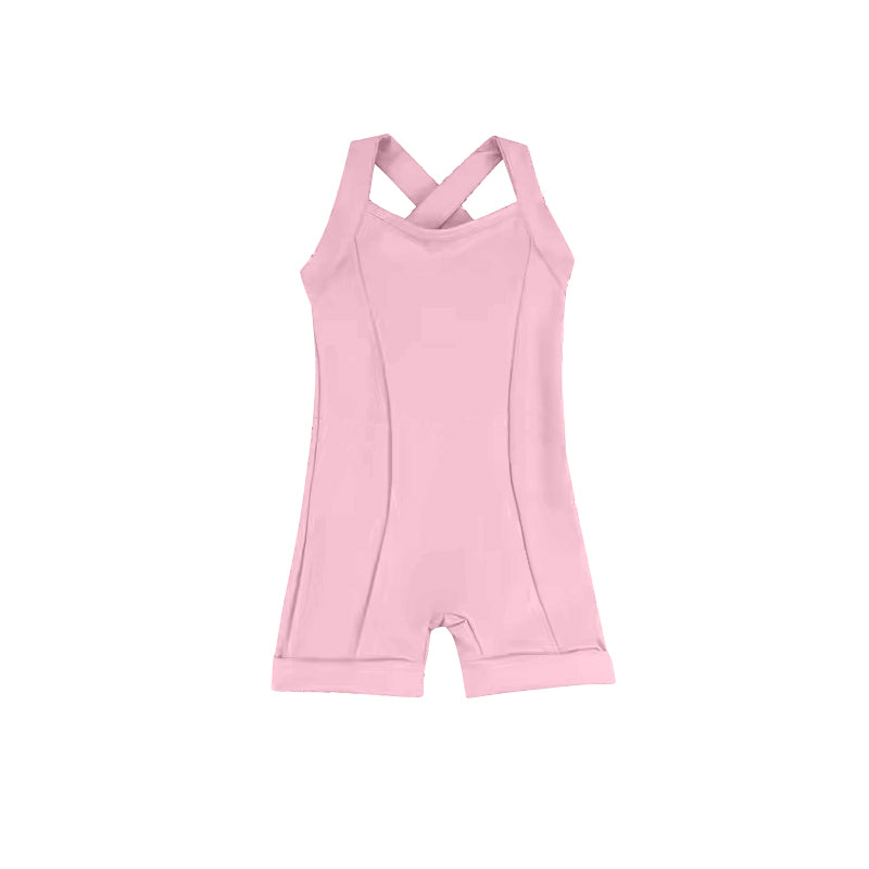 S0449 sports yoga Swimsuit girl summer shorts dress outfit 202407 preorder