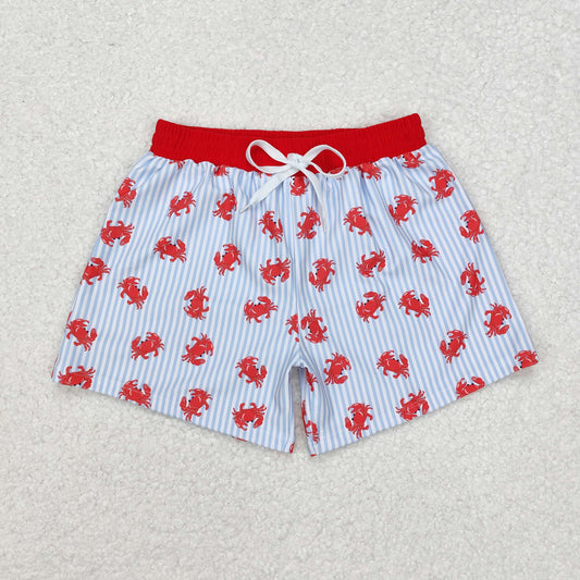 S0465 Crab boy swimming trunks shorts RTS  Free shipping order $100+