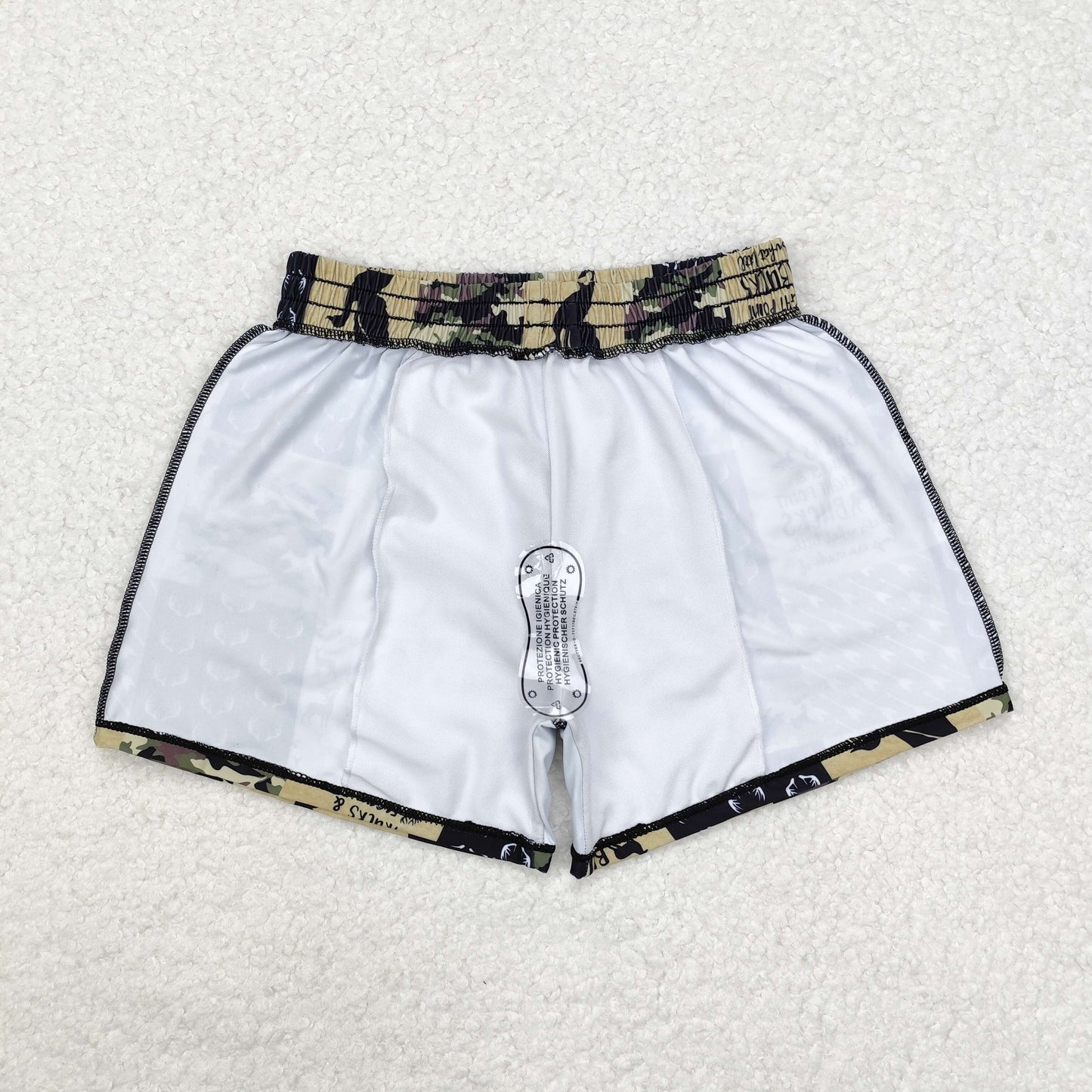 S0467 camo boy swimming trunks shorts RTS Free shipping order $100+
