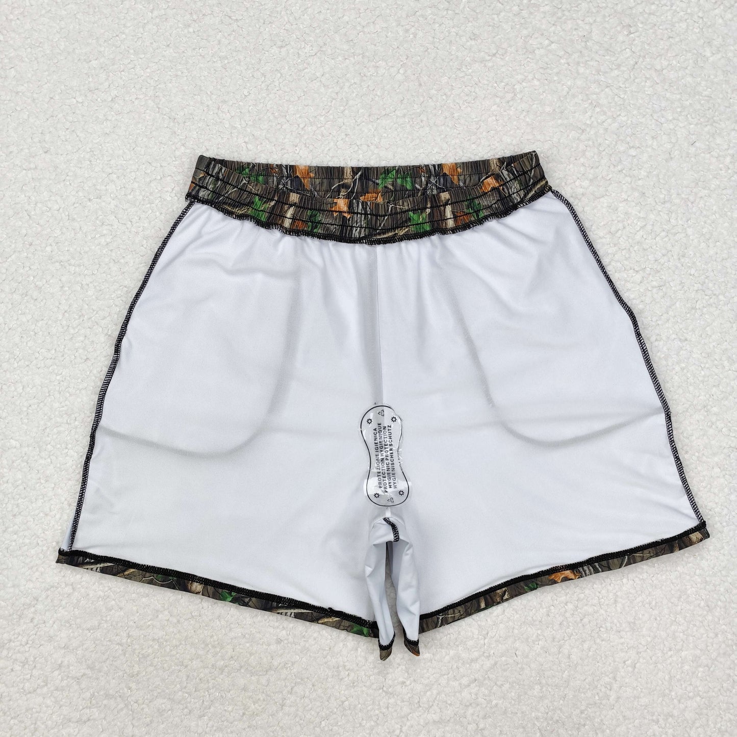 S0472 Adult men western hunting Trunk leaf swimming trunks shorts 202412 RTS
