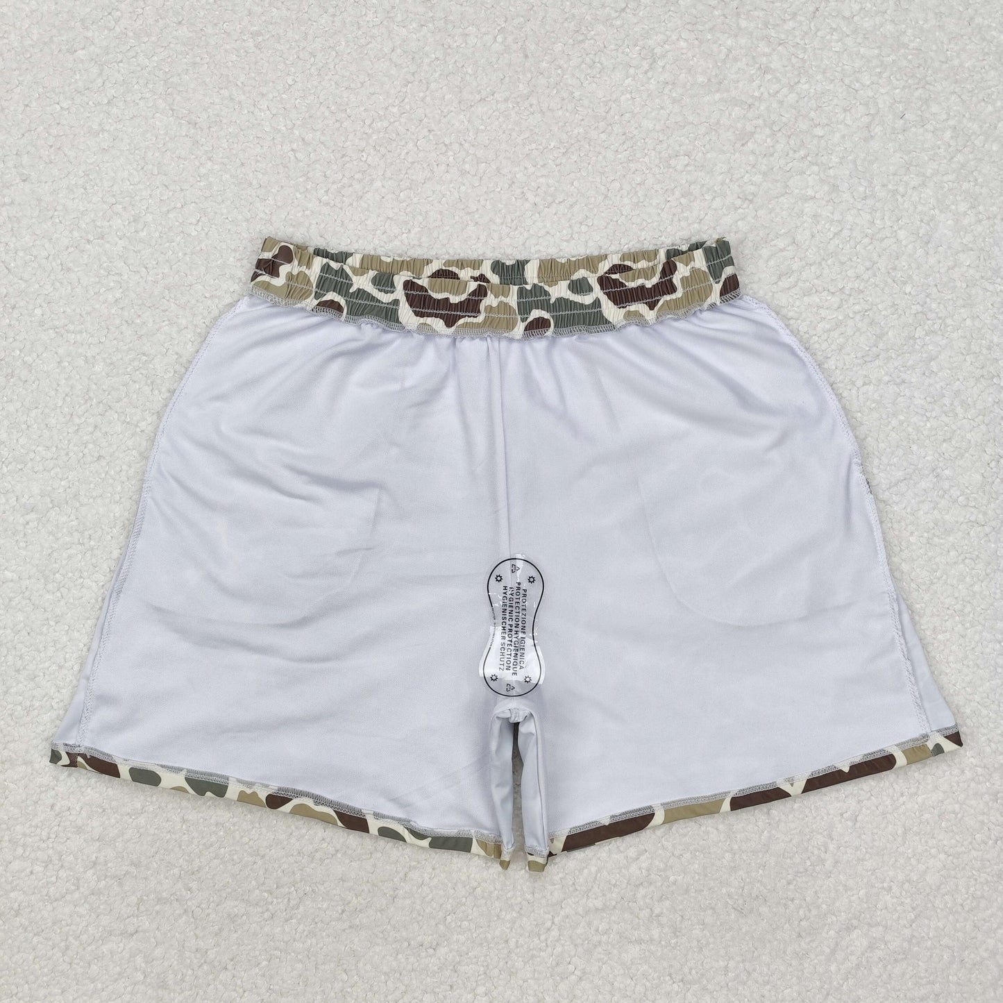 S0474 Adult men western camo hunting swimming trunks shorts 202412 RTS