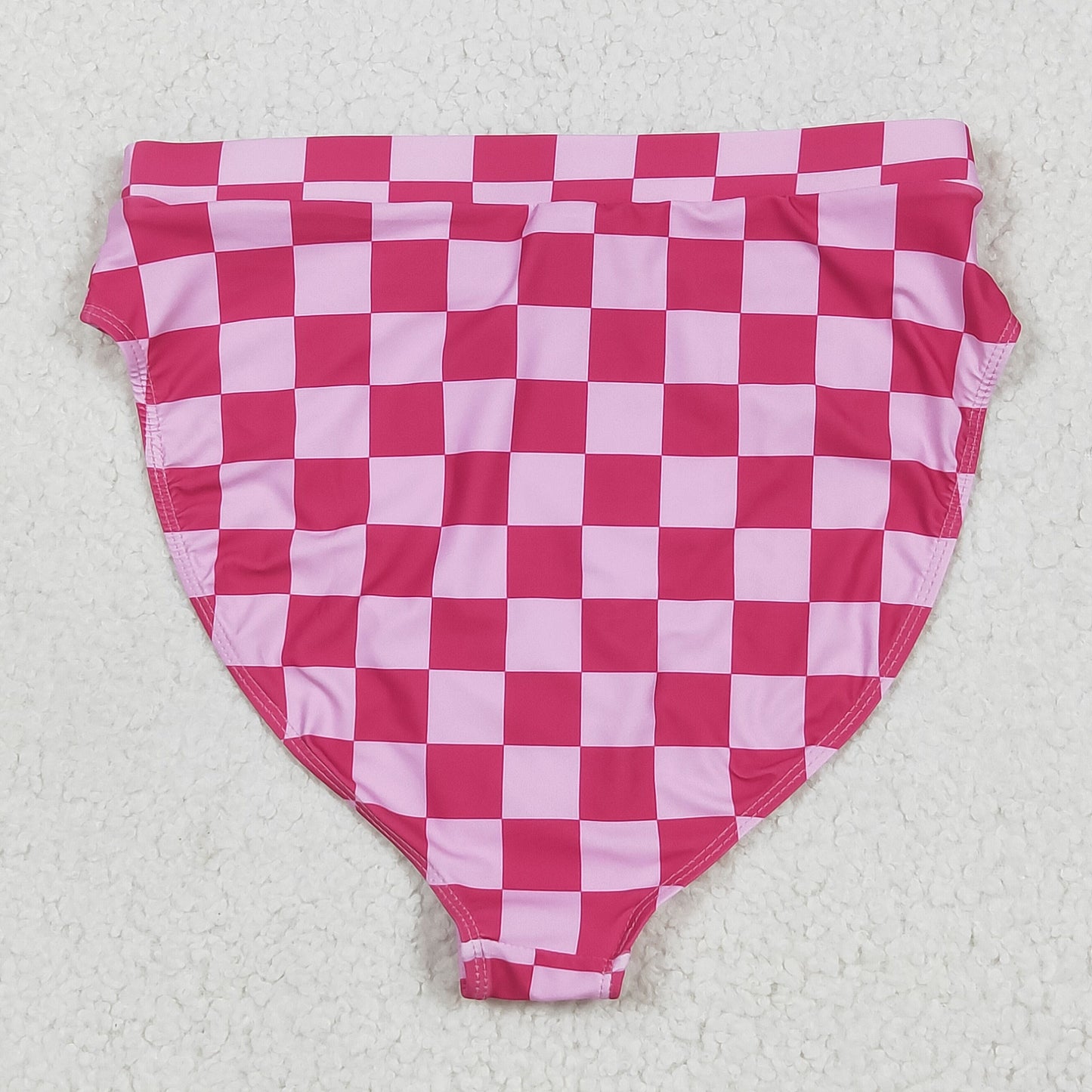 S0561 checkerboard adult swimwear 202506 RTS