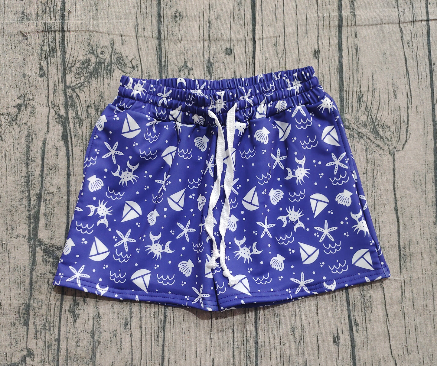 S0587 western shell star boy swimming trunks shorts 202511 preorder