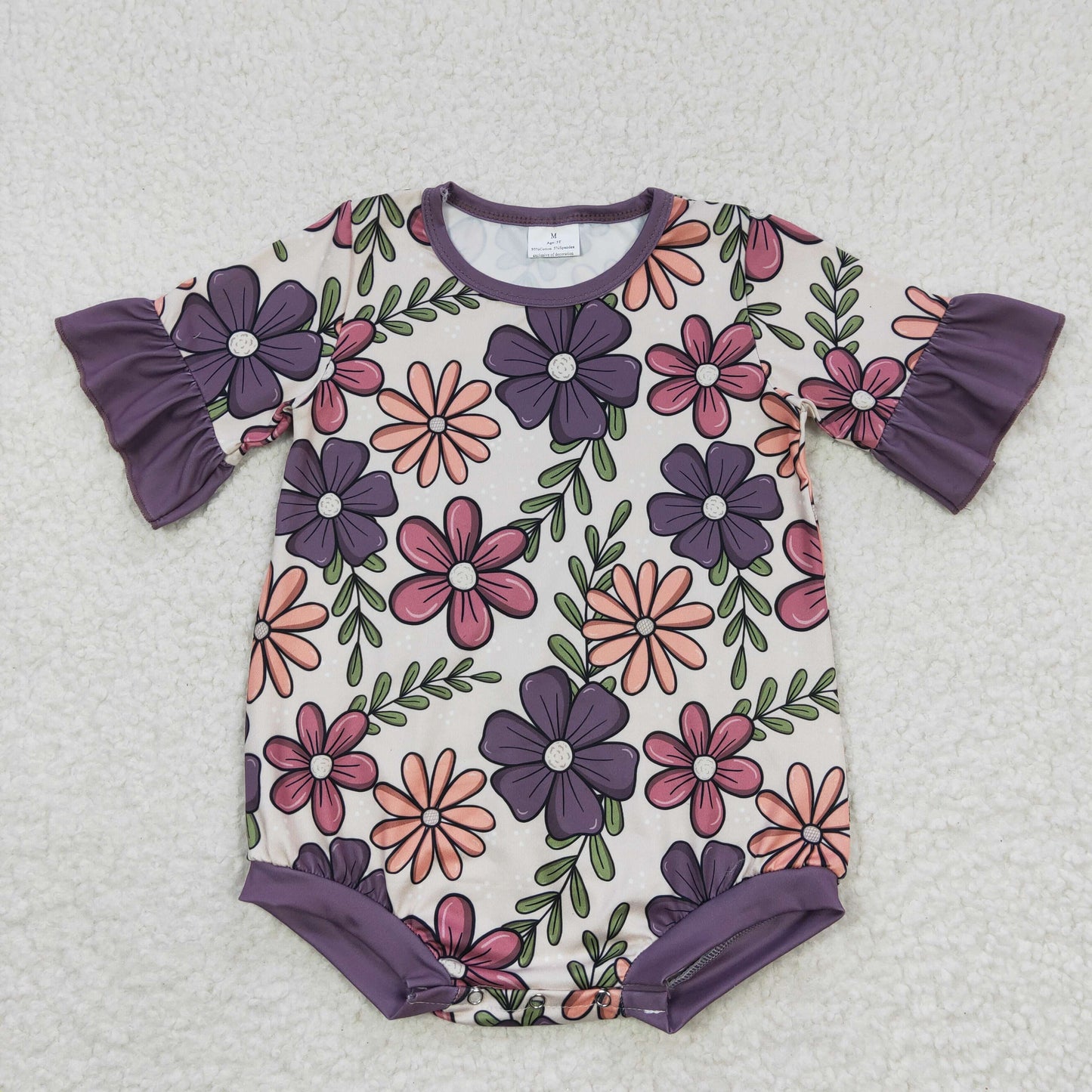 promotion RTS SR0168 little crab short sleeve boy romper 20230811