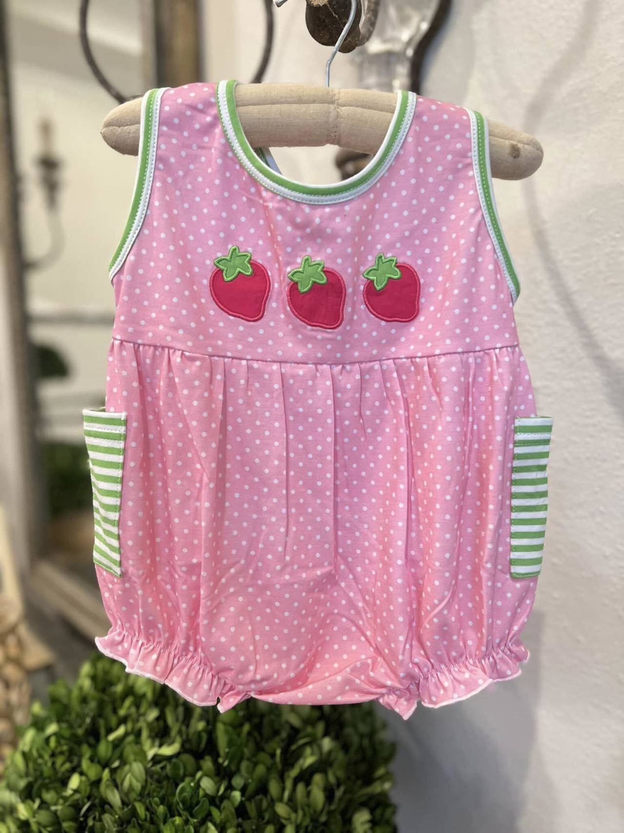 SR0402 western short sleeve fruit cherry girl romper 20230530 preorder