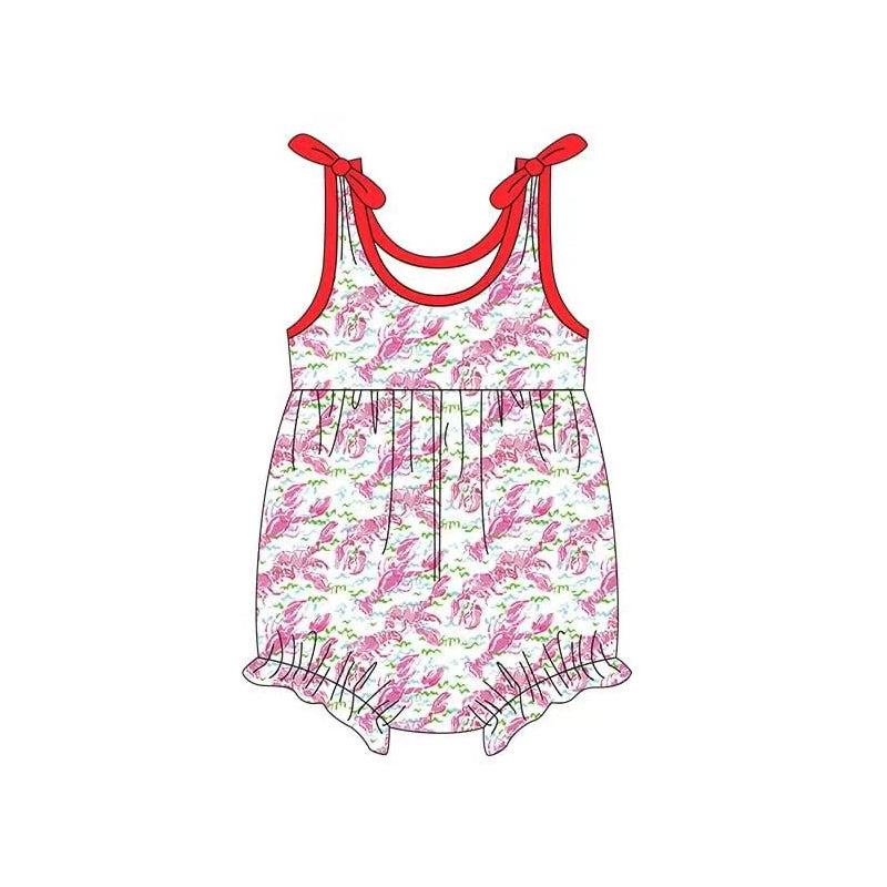 SR0603 preorder cray crawfish girl bubble romper 20231109