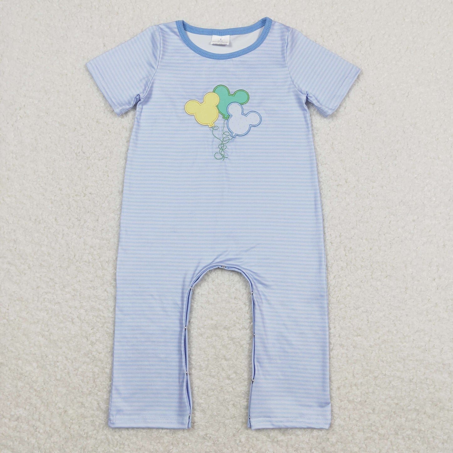 SR0612 Embroidery mouse boy romper RTS 202403