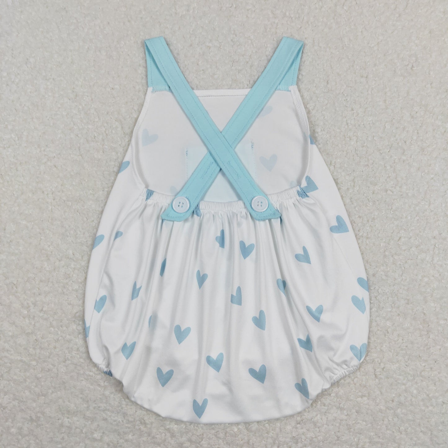 SR0732 valentine short sleeve boy romper 202401 RTS