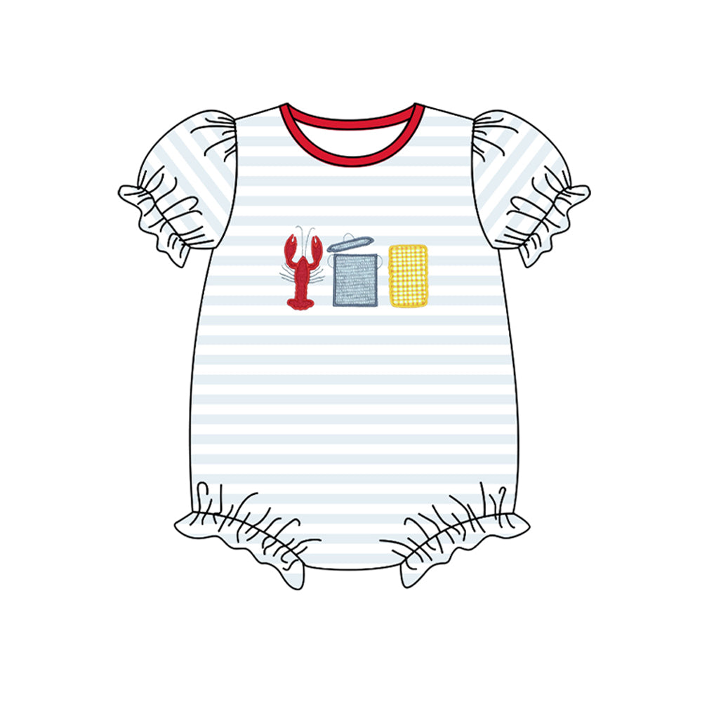 GSSO0472 western Easter bunny car short sleeve girl shorts outfit preorder 20231130 的副本