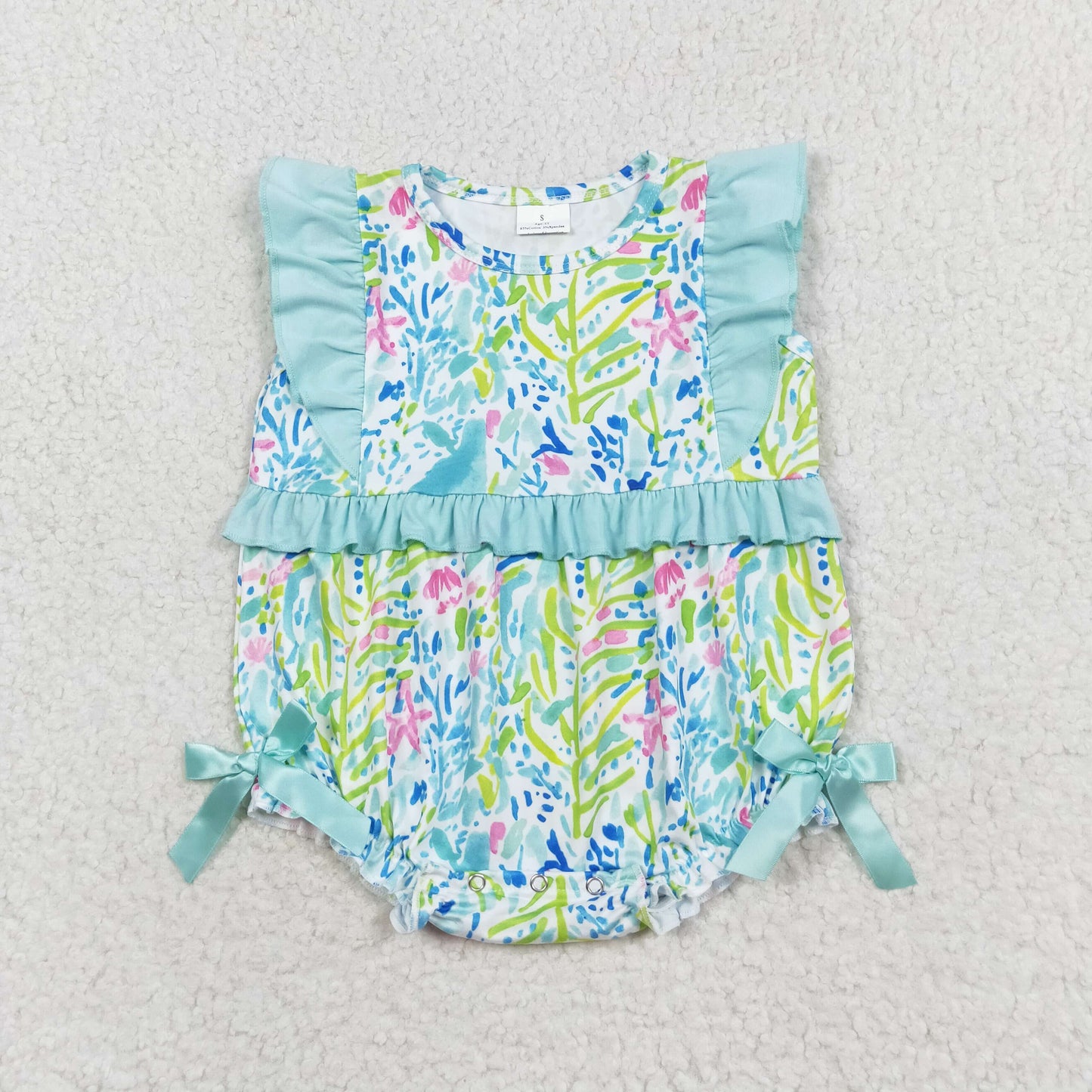 SR1022 western flower romper 20240406 RTS