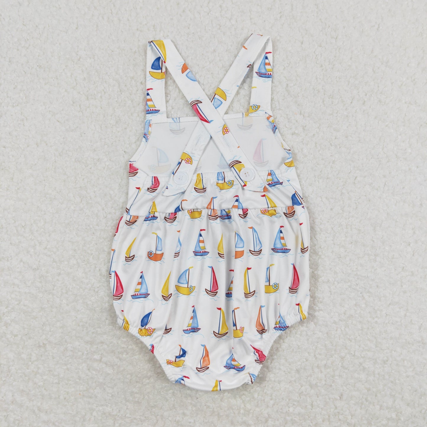 SR1061 sailboat girl romper 202403 RTS