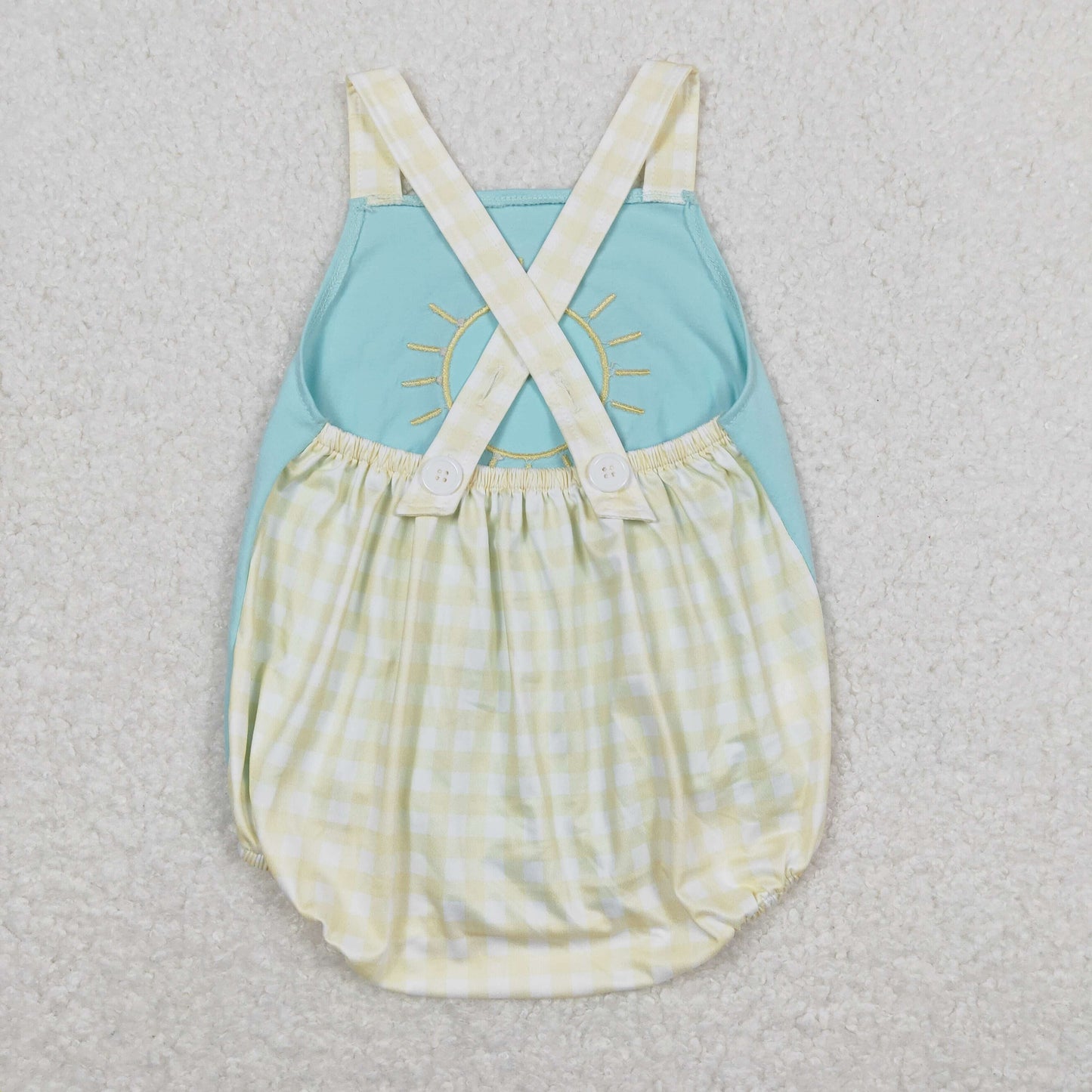 SR1072 western embroidery sunny boy romper 202403 rts