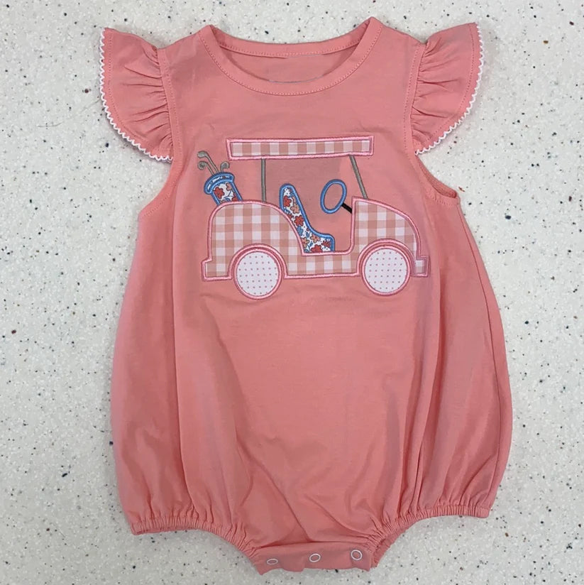 SR1090 preorder golf flower girl romper 202402