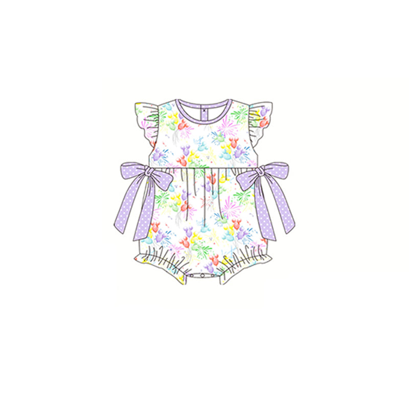 SR1203 flowers girl romper 202402 preorder